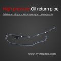 High pressure resistant oil fuel injector return pipe